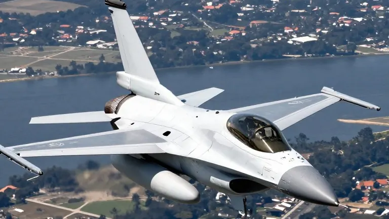 Illustration for: Air Traffic Control: F-16 Diverts Civilian Jet Near Mar-a-Lago